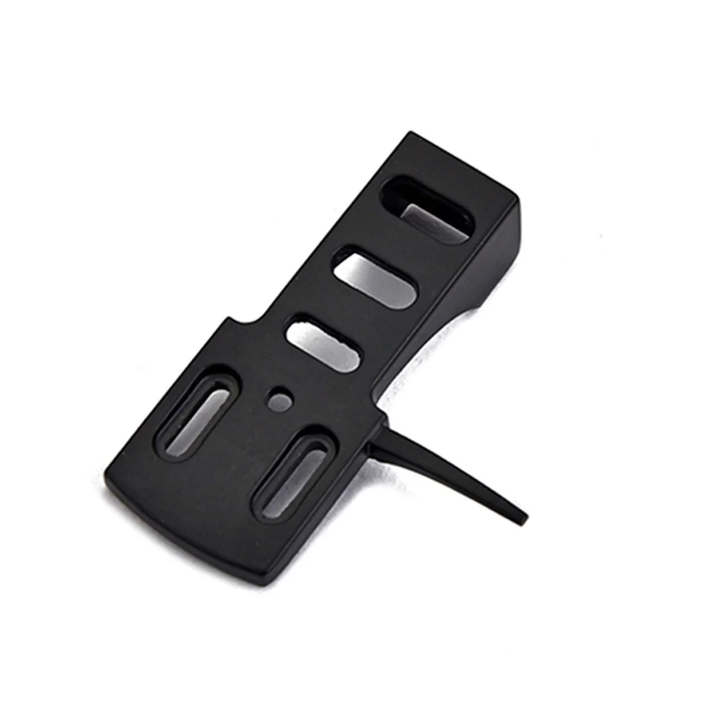 

1pcs Universal Turntable Headshell Mount Black High-Grade Paint Gold-Plated Terminals Four-Color Wires For Phonograph