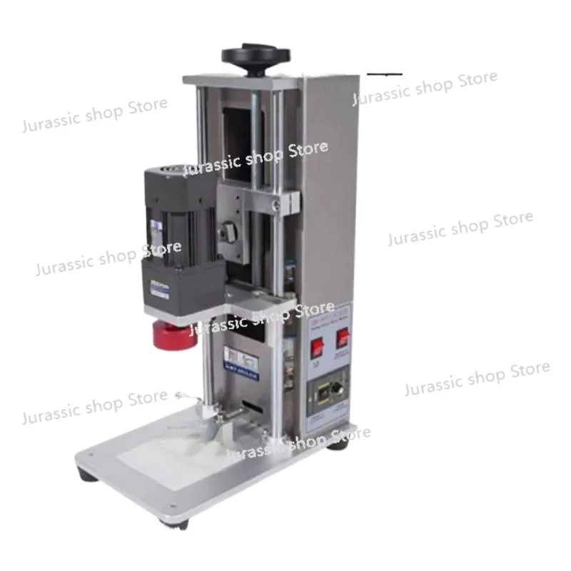 

Desktop Auto Capping Machine Lid Capper Locker Screw Caps Rotating Electric Sealing Machine Mineral Water Glass Juice Bottles