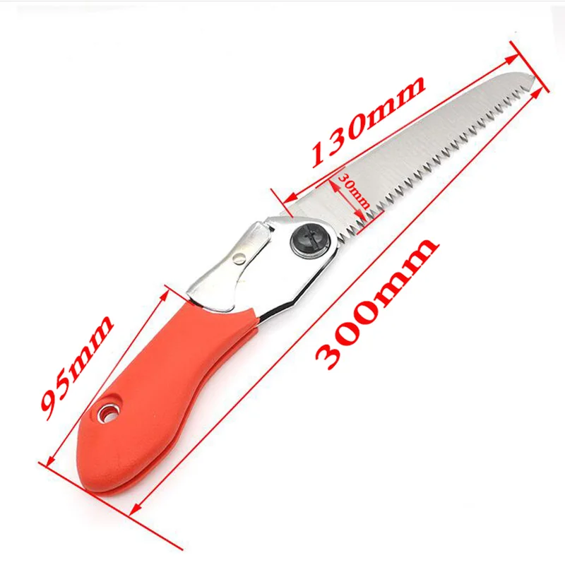 130mm Folding Saw Heavy Duty Blade Hand Saw For Wood Camping Dry Wood Pruning Saw With Hard Teeth