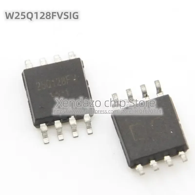 5pcs/lot W25Q128FVSIG W25Q128F 25Q128F SOP-8 package Memory chip