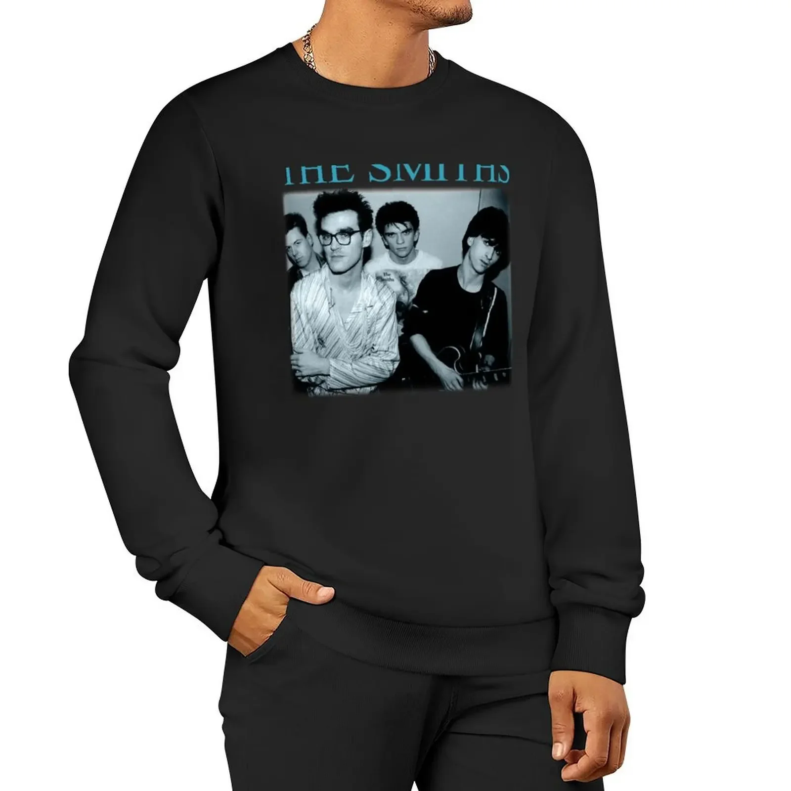 

The Retro Smiths Photo Gift For Men Women Sweatshirt tracksuit men men's clothing new in hoodies & sweatshirts