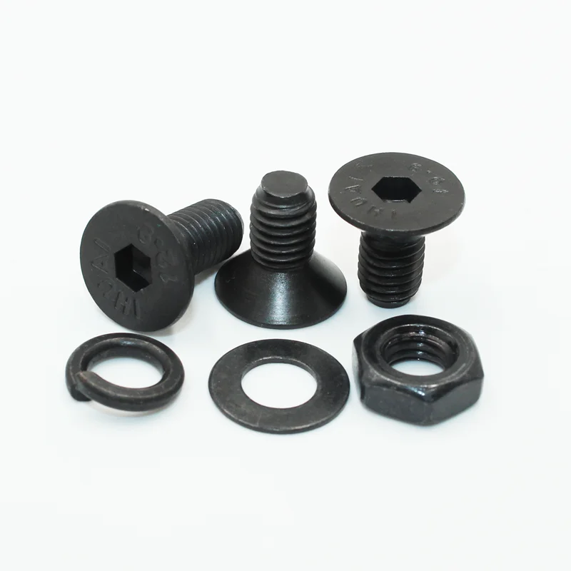 3045/Set m2 m2, 5 m3 m4 m5 m6 m8 Kohlenstoffs tahl Sechs kant Sechs kant Flach kopf Senk kopfs ch rauben Schrauben Schrauben Mutter Unter leg scheibe Sortiment Kit – Detail 4