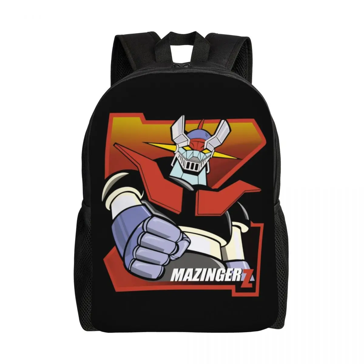 Mazinger Z Anime Backpack for Men Women Waterproof School College UFO Robot Grendizer Bag Print Bookbag