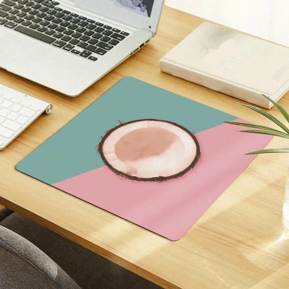 หมอนเมาส์ Reusable โต๊ะ Mouse Pad ผักผลไม้รูปแบบสนับสนุนข้อมือเมาส์รองเมาส์