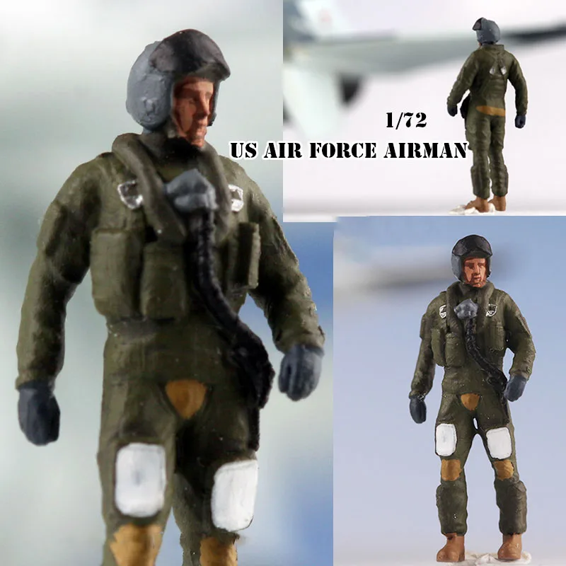 

Finished 1/72 Scale American Fighter Pilot 1 Soldier Figure Model