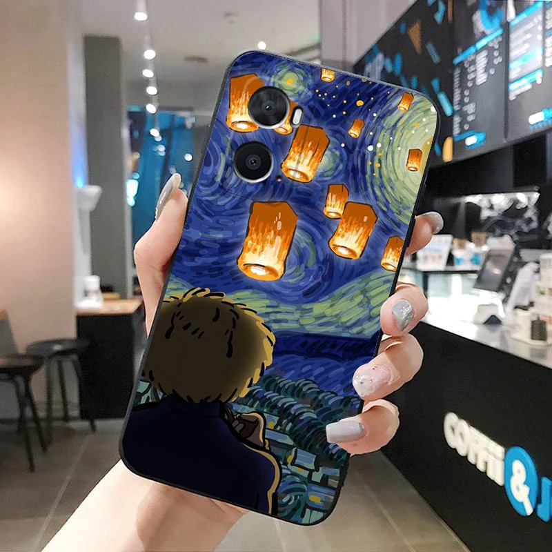 

Vincent Van Gogh Art Case For OPPO Realme 10 Pro Plus GT 2 Pro X2 Pro XT C25S 8 7 6 Pro 6i GT Master C3 C21 C21Y X3 SuperZoom