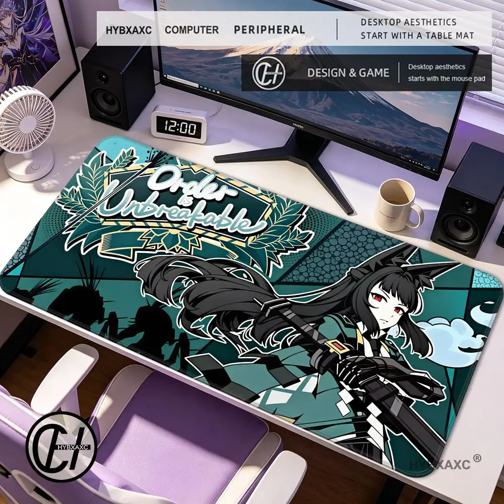 

HYBXAXC Zenless Zone Zero Von Lycaon Mouse Pad, ZZZ Gaming Mousepad, Anime Desk Mat, Keyboard Pad, ZZZERO