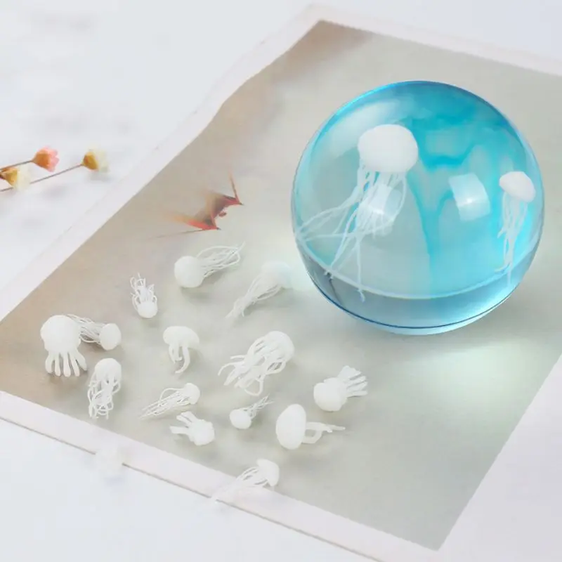 Stero Jellyfish Silicone Mold Clear Mold for DIY Toy for Children Learning