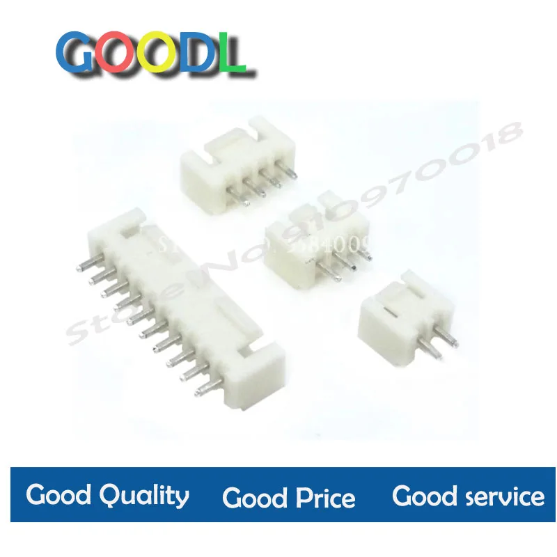 10Sets JST XH2.54 XH 2.54mm Wire Cable Connector 2/3/4/5/6/7/8/9/10 Pin Pitch Male Female Plug Socket 20cm Wire Length 26AWG