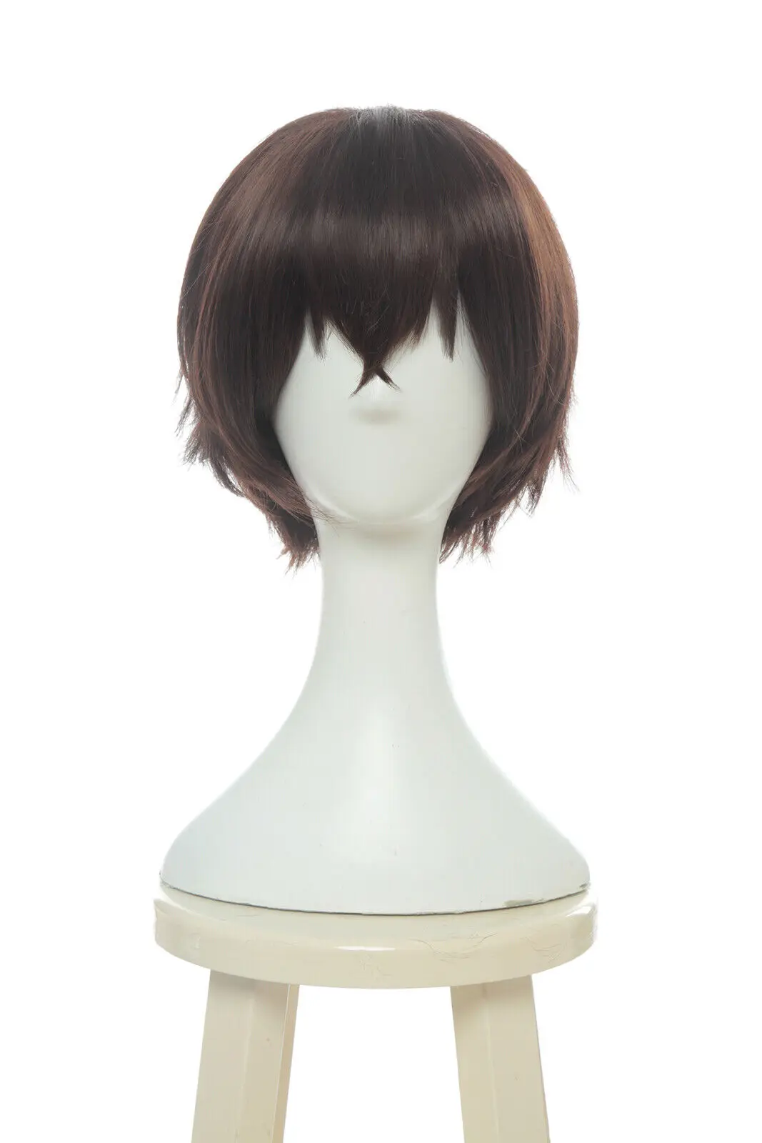 Bungo Stray Dogs Dazai Osamu Cosplay Wigs Mixed Color Short Hair Wigs