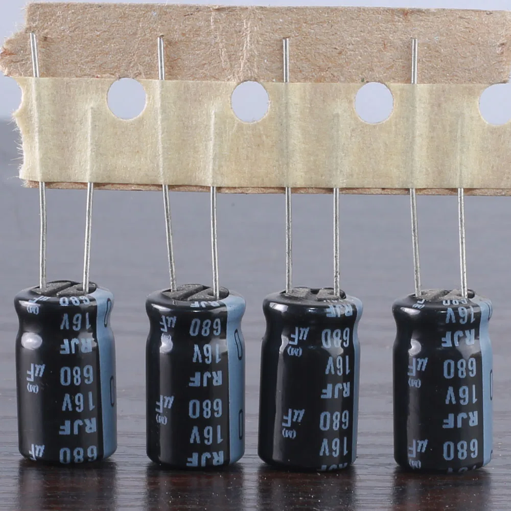 

10pcs ELNA RJF 16v 680uf 10x16mm electrolytic capacitor 105℃