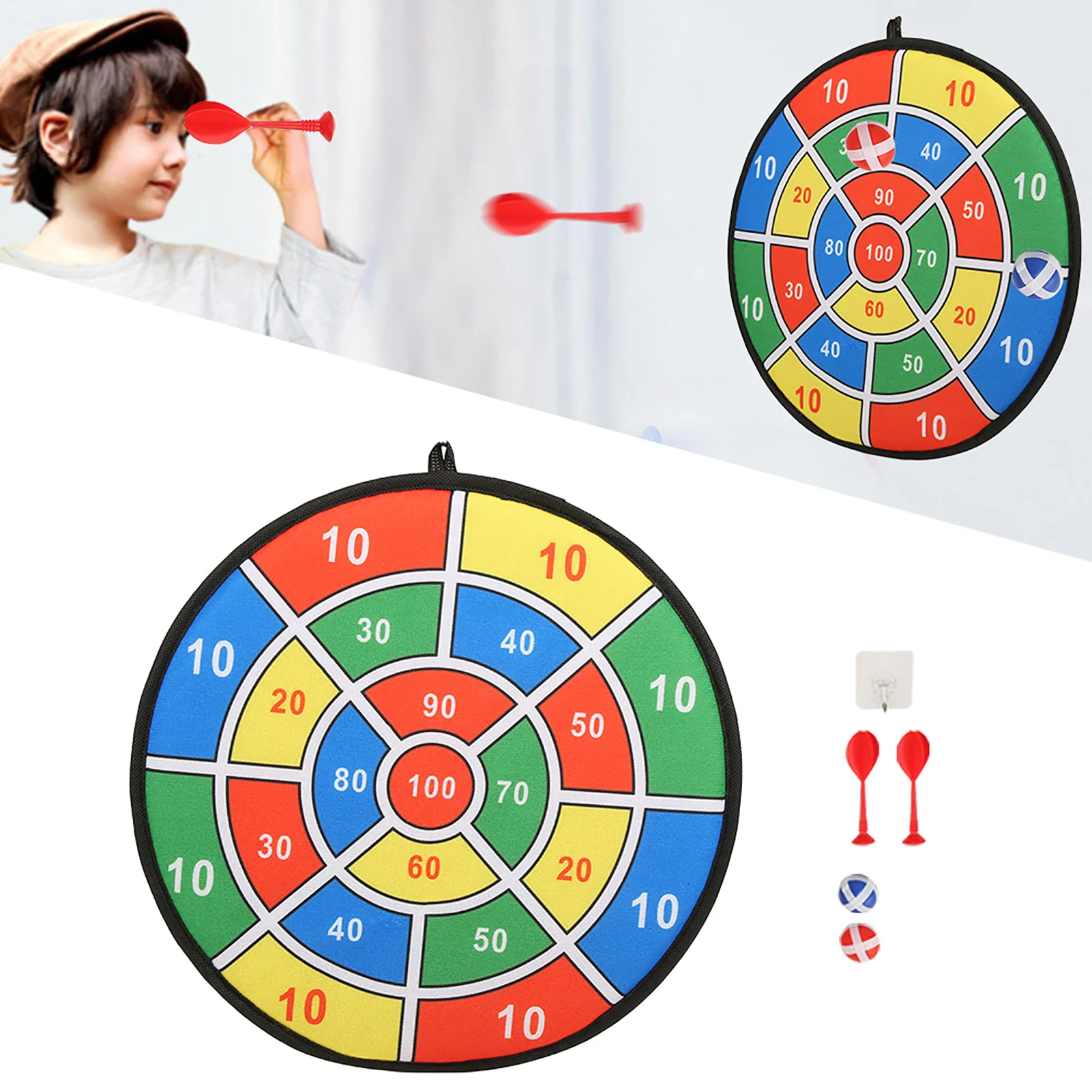 

Dart Board Game Children Kid Dart Educational Party Indoor Outdoor Game Toy Gift