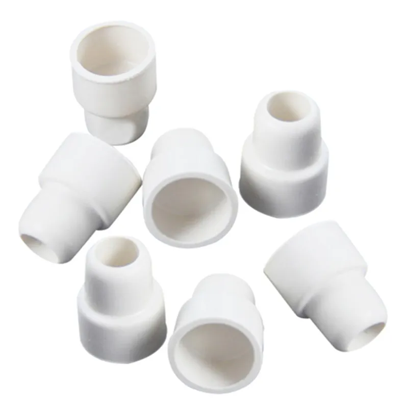 20Pcs/50Pcs Lab White Rubber Stopper Reverse Thread Cap 14# 19# 24# Rubber Sealing Plug for Laboratory Bottles