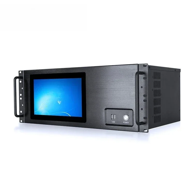 

Touch industrial control cabinet, dual network port rack industrial computer machine 4U industrial computer host