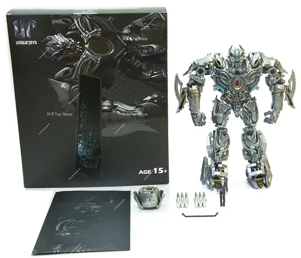 In StockNew Transformation Toys Unique Toys UT R-04 R04 Nero Galvatron Movie 4 UT Toy Action Figure Collectible Gifts Model