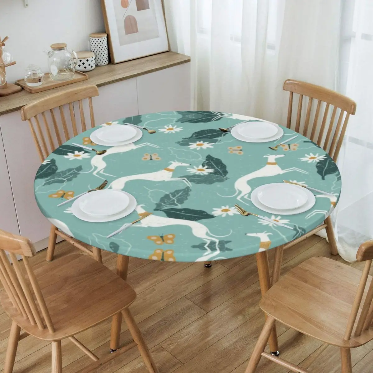 Round Round Table Cloth Tablecloth Fit 40