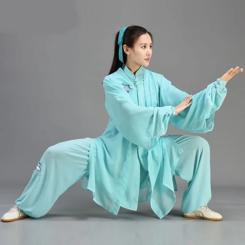 Chinese Taichi Uniform Kungfu Clothing Martial Arts Suit Performance Suits Wushu Costume Kung Fu Outfit Tai Chi Clothing 11035