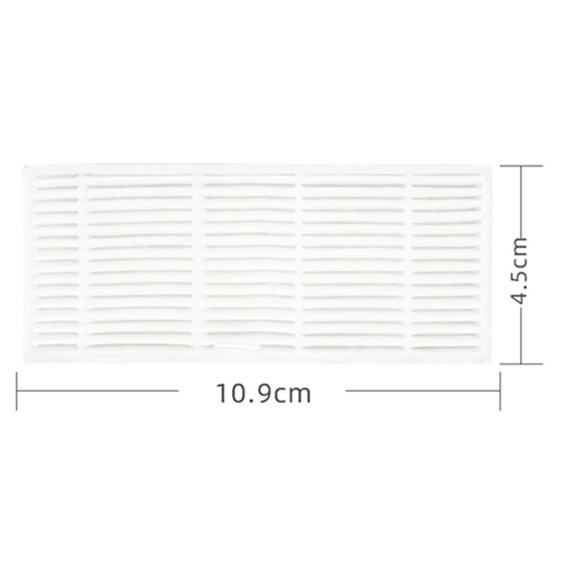 Main Brush Side Brush Hepa Filter Dust Bag Spare Parts For Ultenic T10 Self-Empty Robot Vacuum