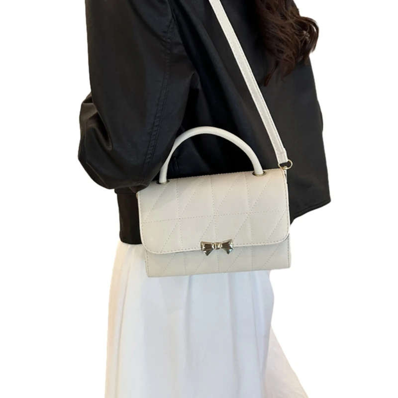 Гладкая сумка через плечо из искусственной кожи, модная сумка через плечо, идеально подходящая для повседневного использования