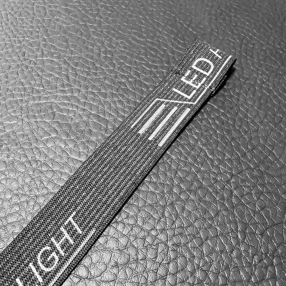 1/2/5PCS New Black Elastic Head Strap Belt Adjustable Headband For Flashlight Headlight Headlamp Outdoor image 3