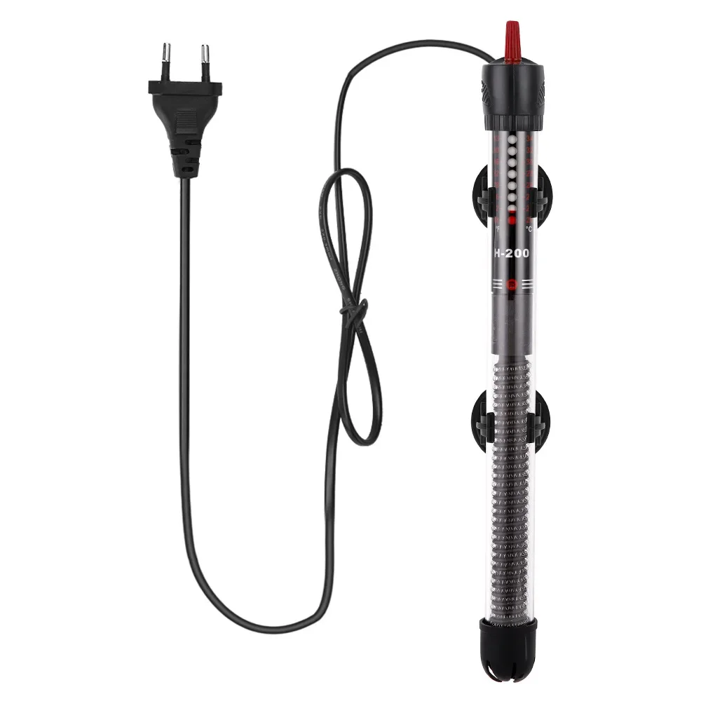 

Aquarium Fish Tank Heater Sensitive Thermostat Installation 25W/50W/100W/200W/300W Fish Tank Constant Temperature Rod