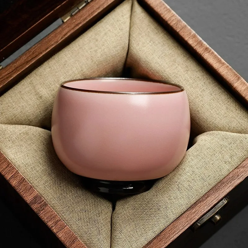 

Премиальный китайский чайный сервиз кунг-фу, чашка дзен-медитации, подарок для пар, его, фарфоровая чашка для чая, чаша для Улуна, чайная церемония