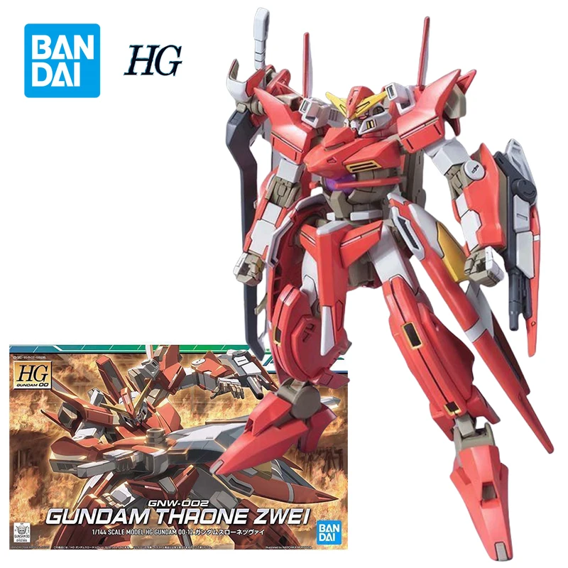 GNW-002 Gundam Throne Zwei HG00 (12) 1/144 Kidou Senshi Gundam 00 Model Kit Bandai