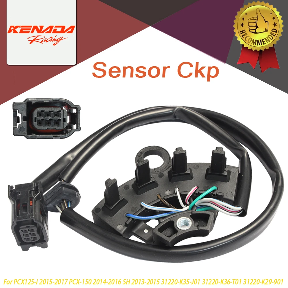 

31220-K35-J01 CKP Sensor for Honda PCX125-i 2015-2017 PCX150 2014-2016 A-Class Quality Crankshaft Position Sensor 31220-K36-T01