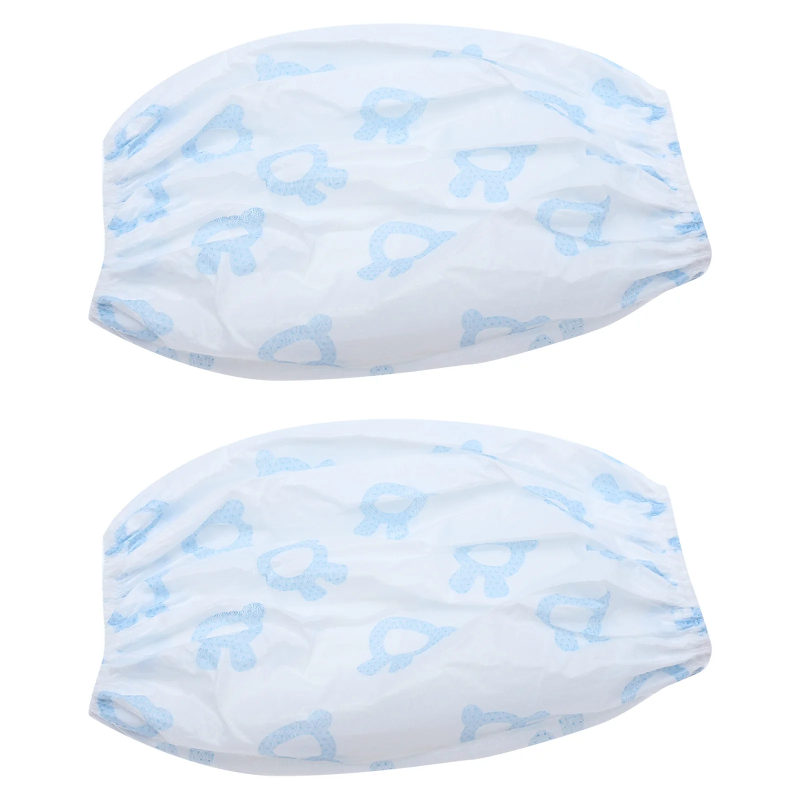 

10 Pcs Waterproof Sleeve Covers Kids Boys Girls Non Woven Fabric PE Membrane Elastic Cuff Baby Clothes Protector Toddler