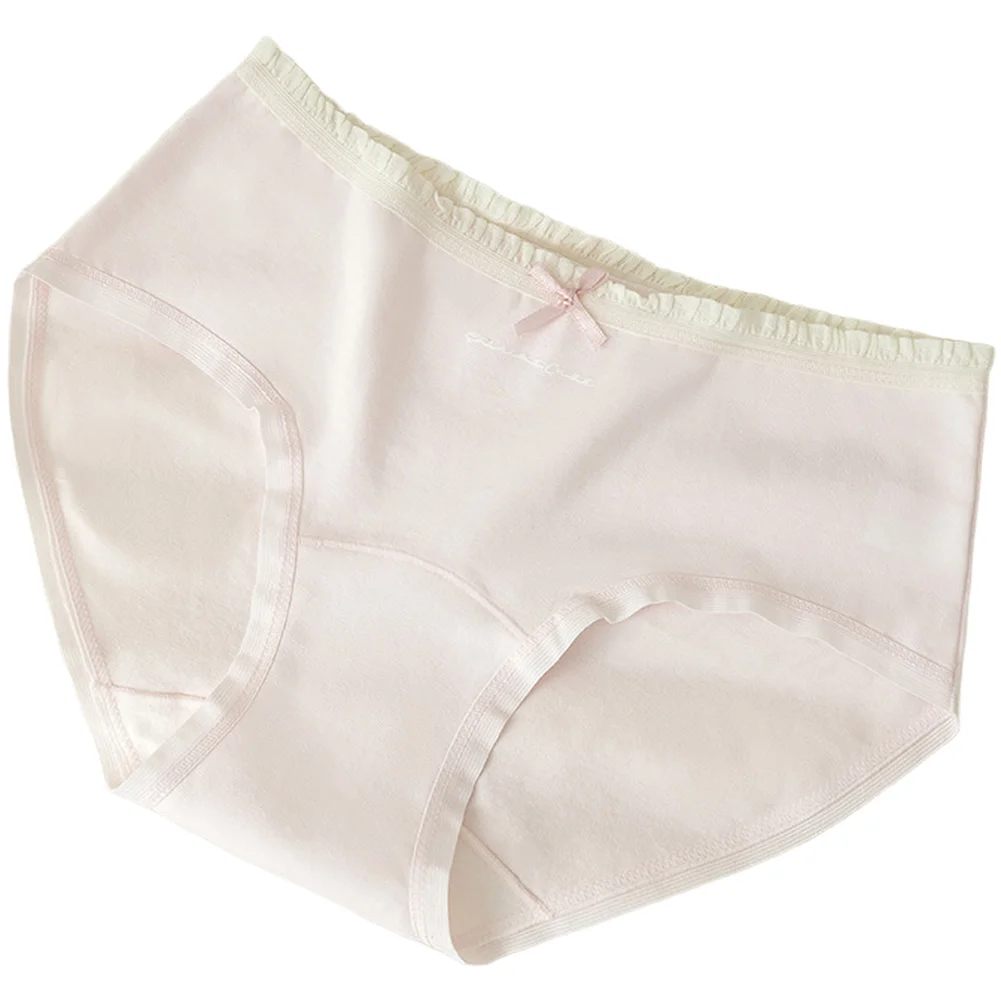 Soft Breathable Cotton Women's Panties And Briefs For Girls With 7A Sanitizing Extended Crotch Mid Lingeries Femme Ultra Hot