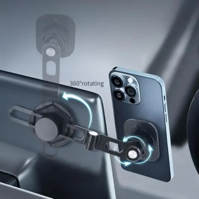Uchwyt na telefon GPS Składany przenośny uniwersalny wielofunkcyjny obrót o 360 stopni do akcesoriów samochodowych Model3y
