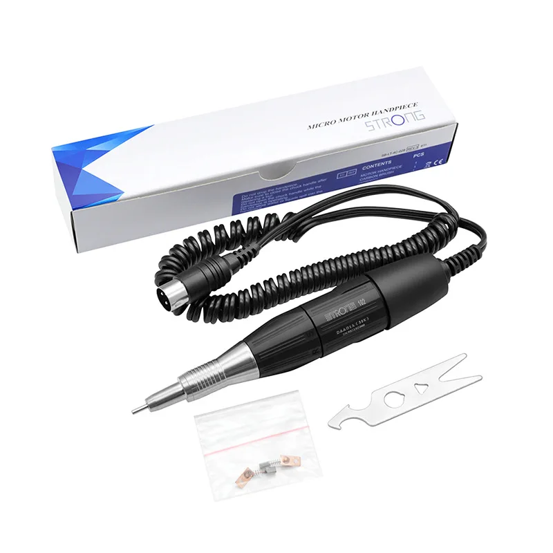 STRONG 210 105L H37L1 SH20N 102L 120II SH37LN Nail Drill Pen 35K RPM  Micromotor Manicure Polishing Handpiece