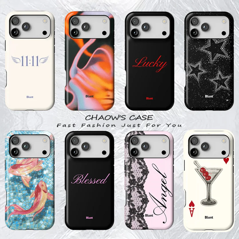 

Luxury Blue Wave Koi Phone Case for iPhone 17 17e 16e 16 15 14 13 12 11 X XS XR XSMAX 8 Air Pro Max Plus Double-layer Back Cover