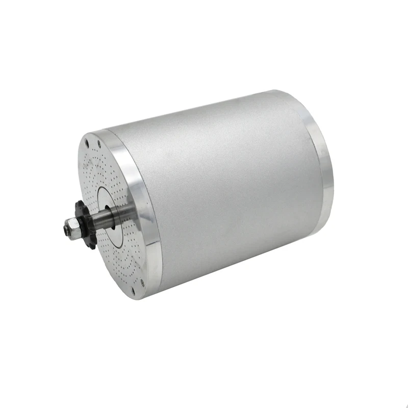 MY1020 36V 48V 800W 1000W 1500W 2000W 72V 3000W 6mm phase line Upgrade electric scooter DC brushless motor Kart beach car motor