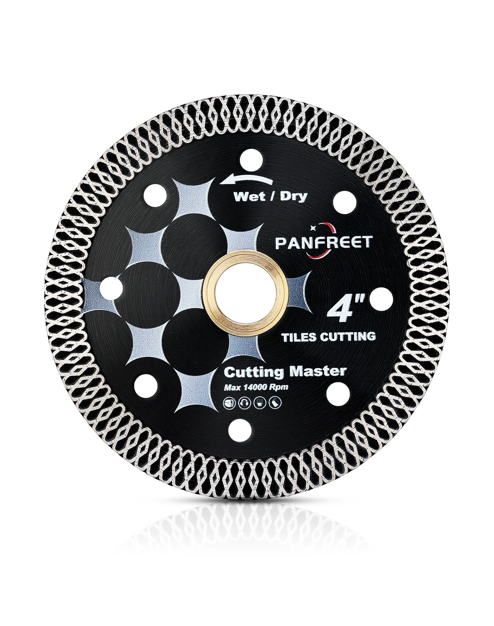 

Panfreet 1pc Super thin Dia 4“ 105mm Diamond Saw Blade Marble Granite Stone Tile Blade For Granite MarbleTile Cutting