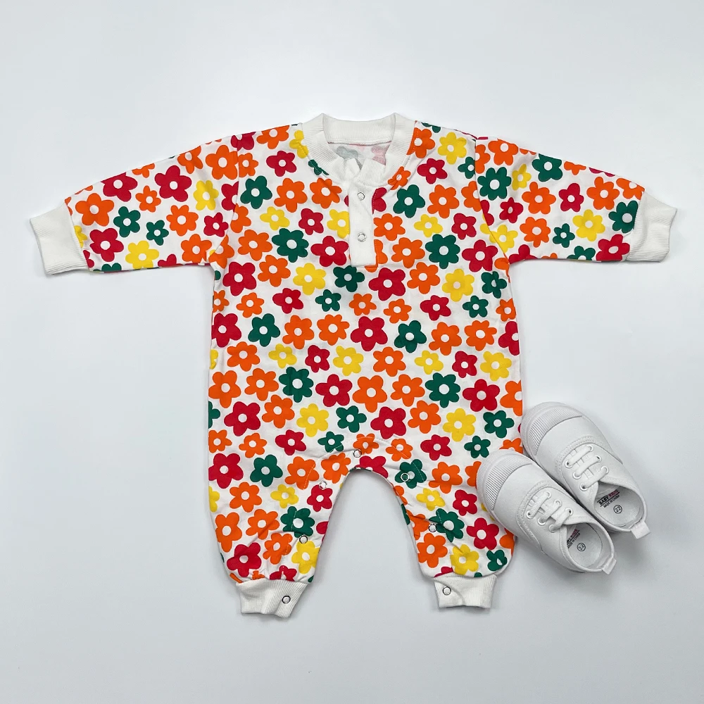 Unisex Newborn Baby Girls Clothes Outfit  Baby Rompers 100% Cotton Knitted Long Sleeve Toddler Jumpsuit Infant Clothing 3-18M