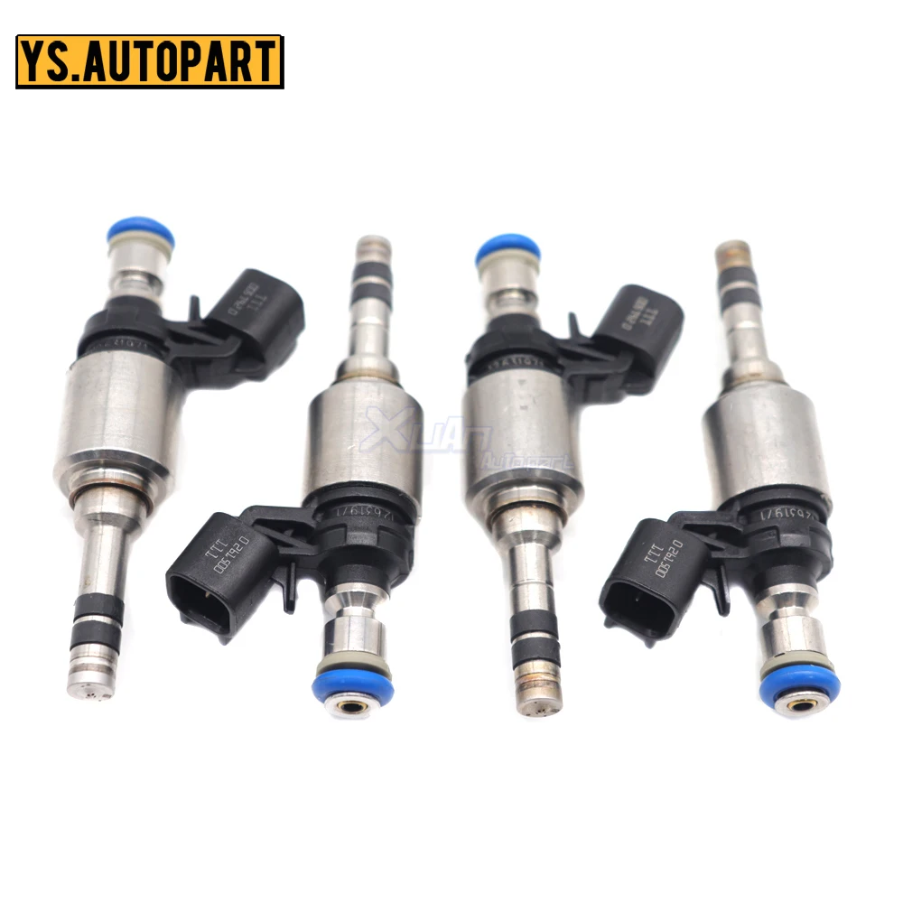 4pcs Fuel Injectors For Buick Envision Regal Sportback For Cadillac ATS CT6 CTS Camaro Equinox Malibu GMC Terrain 14-19 12631971