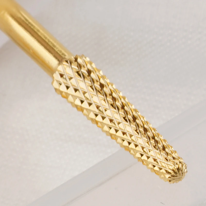 Embout de nettoyage de cuticules en carbure de grain moyen, petit cône propre de 3/32 pouces pour perceuses à ongles électriques, outil de manucure professionnel pour ongles Sa