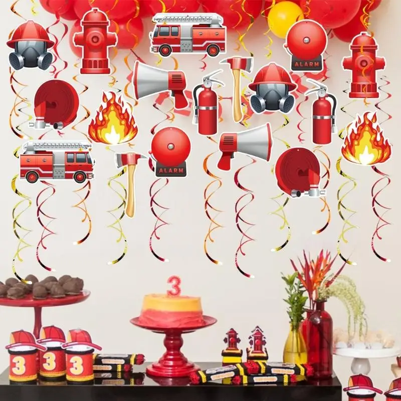 Lính cứu hỏa B2RF Cangls SWIRLS CUỘC STAK DECOR