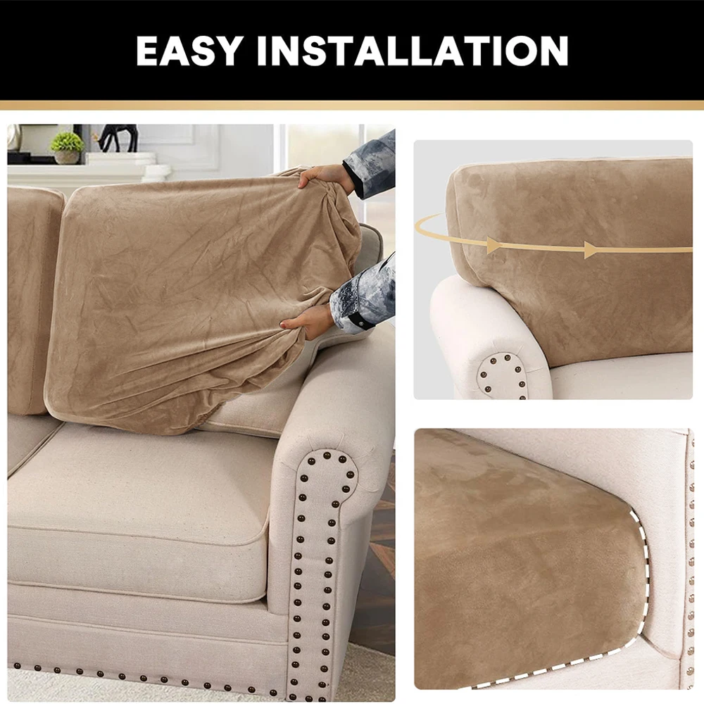 Super Soft Velvet Sofa Cover f - Outdoor Furniture Bali Style ulasan dan harga