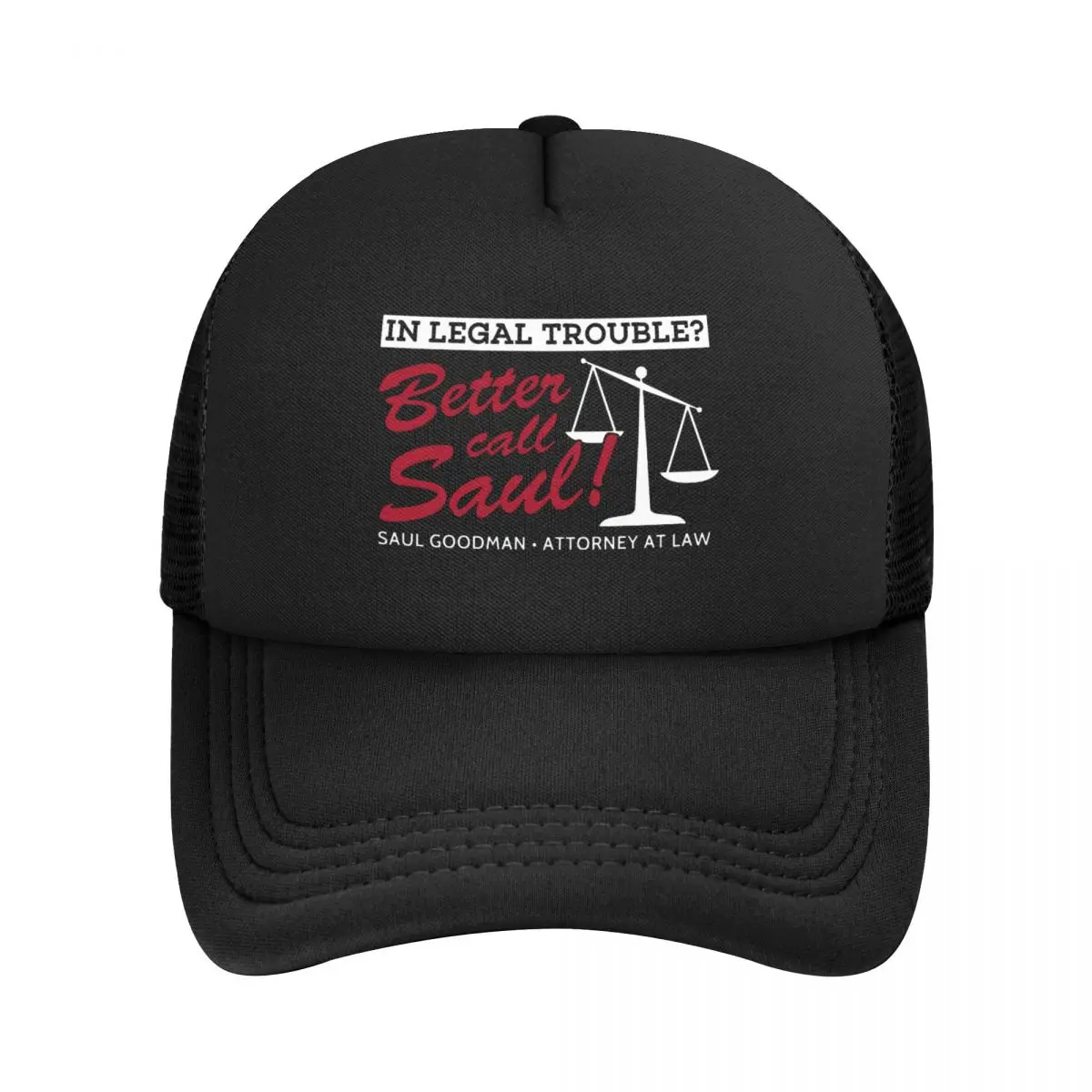 Caps Better Call Saul Breaking Bad Saul Goodman Baseball Caps Mesh Hats Fashion Sun Caps Unisex Hats