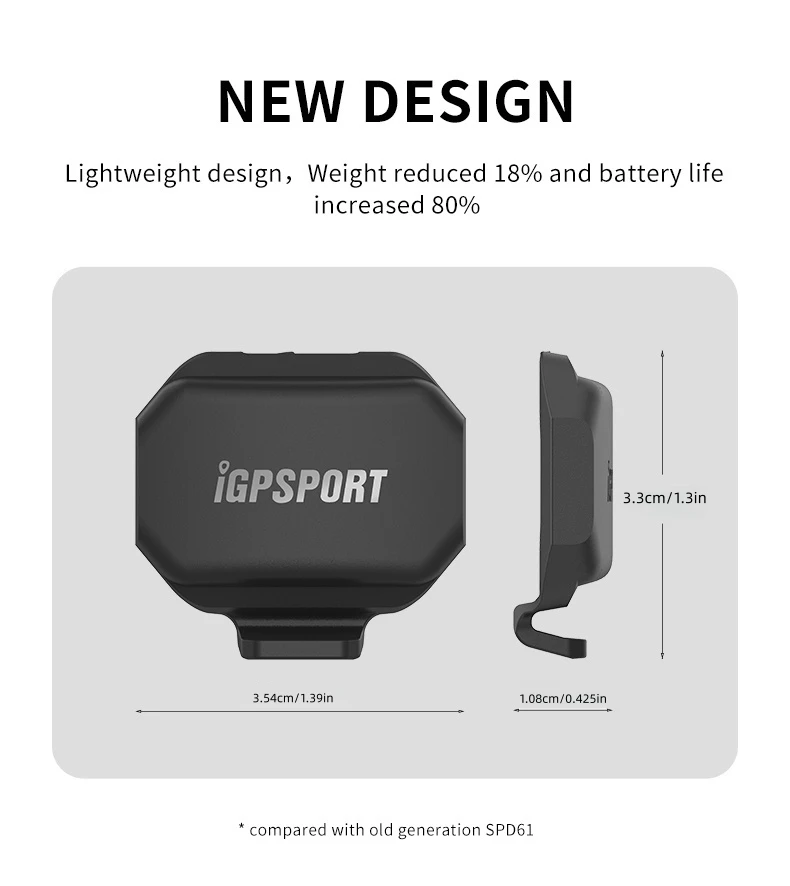 iGPSPORT Cadence Speed Sensor Cycling Accessories CAD70 SPD70, Heart Rate Monitor HR50 HR70 for Bike Computer Bluetooth ANT+
