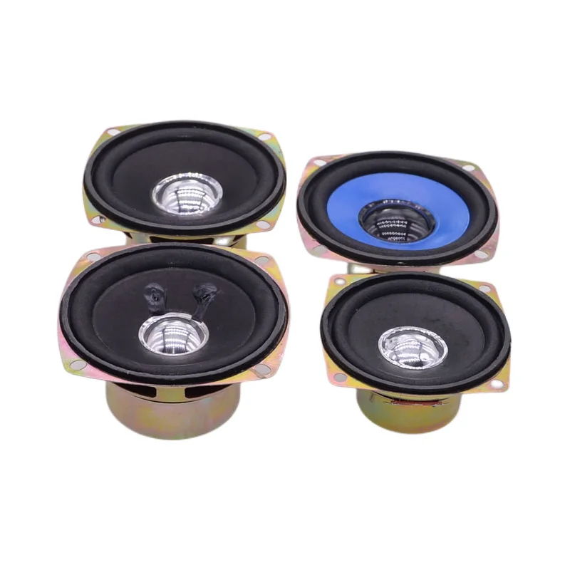 2.5/3-inch speaker 4 Ω/8 Ω/5W/10W small stereo square inner magnetic bubble edge speaker 66mm/78mm