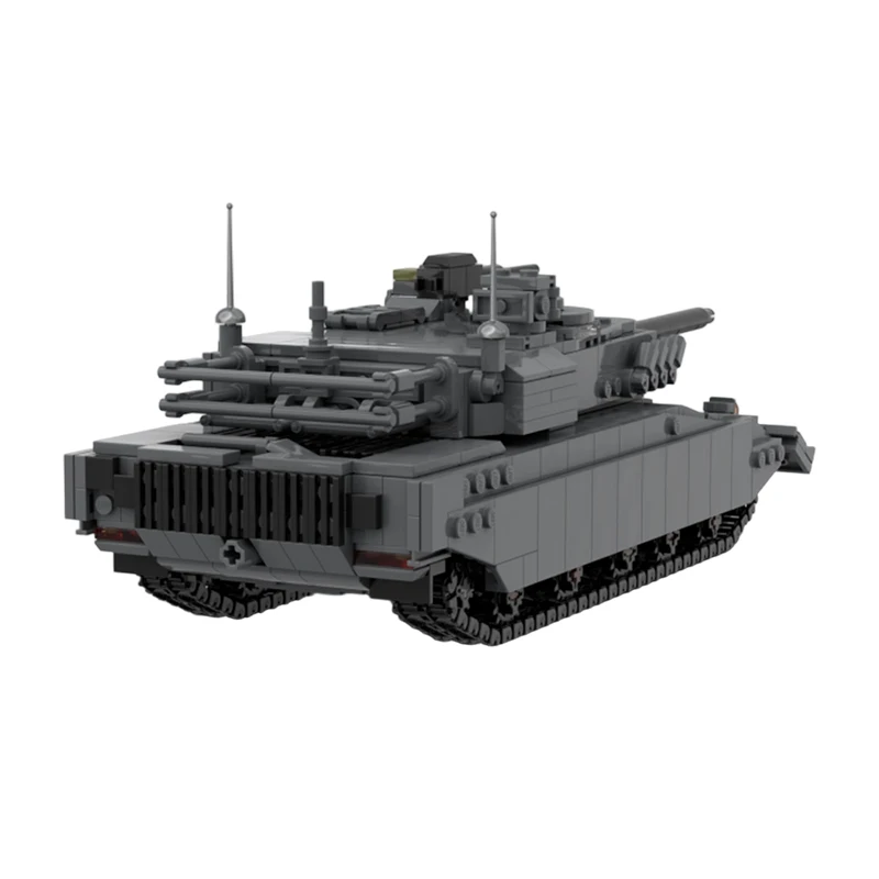 1181 قطعة MOC-238358 نوع 10 دبابة سلسلة الحرب العسكرية التجمع نموذج اللبنات الطوب ألعاب إبداعية الكبار هدايا أعياد ميلاد للأطفال #3