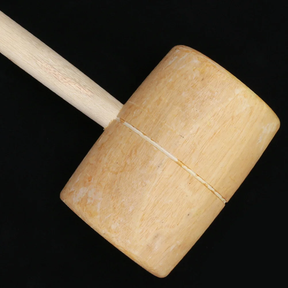 Multi-Use Wood Mallet for Woodworking and Craft Applications Strong Wooden Hammer for Chisels Compact Design Mallet Wood Tool