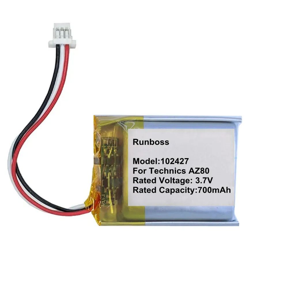85mAh M1454S2 CP1454 Zenipower Z75 / 700mAh 102427 Battery For Technics AZ80 EAH-AZ80 True Wireless Gaming Earbuds Buds TWS