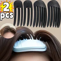 3/6Teeth Fluffy Hairpin Curling Bangs Clips Lazy Wind Sculpting Combs Women Curling Fixed Shape Clips High-arched Styling Tools