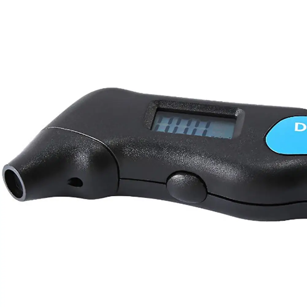 العالمي TH805 سيارة رقمية الإطارات قياس ضغط الهواء متر شاشة الكريستال السائل تستر لسيارة شاحنة دراجة نارية