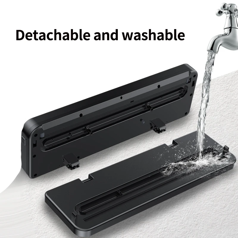 

НОВИНКА: Портативный бытовой вакуумный упаковщик для продуктов с сенсорным управлением (сухое/влажное вакуумирование) и встроенным резаком для кухни