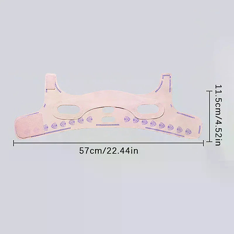 Threefold Pressurized Adjustable Face Sculpting Sleep Mask Elastic Slimming Strap Lifting Tightening Mask V Line Shaping Mask